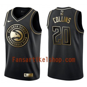 NBA Atlanta Hawks Trikot John Collins 20 Nike Schwarz Golden Edition Swingman - Herren
